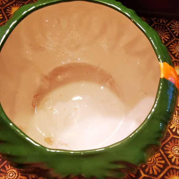 Vintage Ceramic Pumpkin Man Planter - Picture 9 of 16